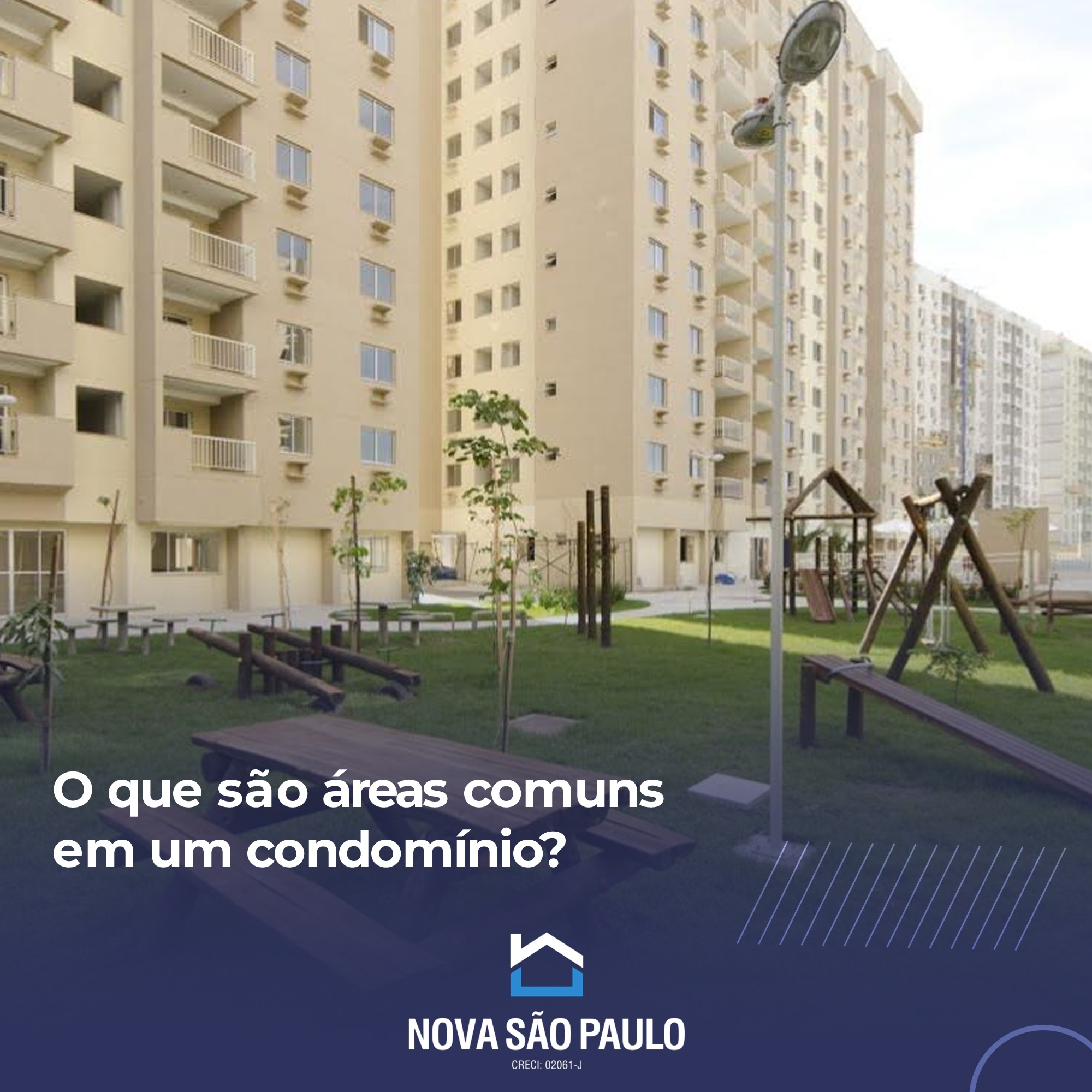 O que são áreas comuns do condomínio?