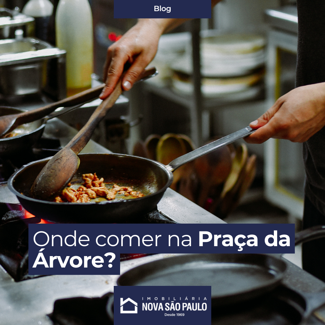 Onde comer na praça da árvore?